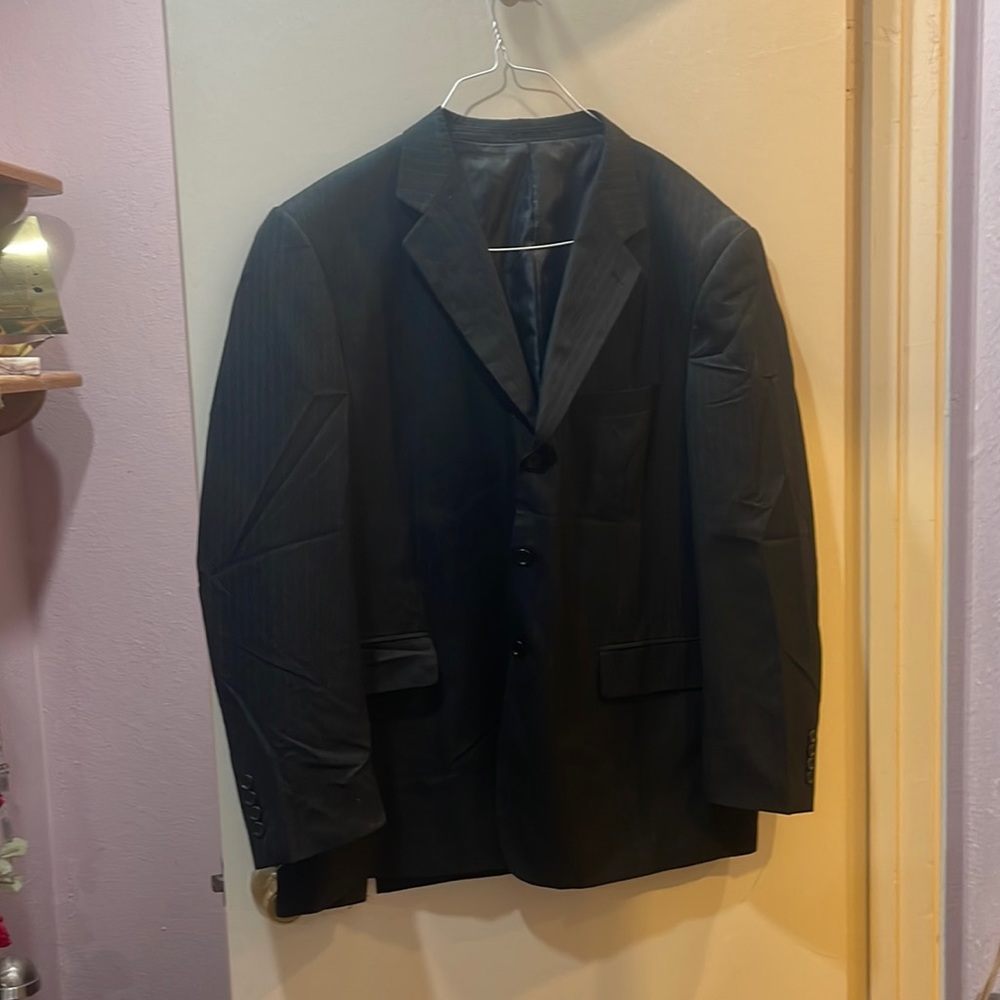 Pinstripe coat